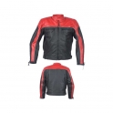Leather Motorbike Men's Jacket AMS-169