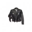 Leather Motorbike Men's Jacket AMS-181