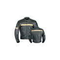 Leather Motorbike Men's Jacket AMS-182