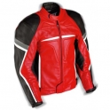 Leather Motorbike Men's Jacket AMS-192