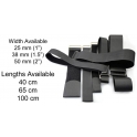 Velcro Adjustable Straps Metal Buckle Luggage Strap Width 25,38,50mm