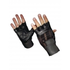Weight Lifting Body Building Gym Hunting Cycling Gloves Leather Wrist Wraps M,L,XL FIT-100