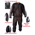 Sweat Sauna Suits Exercise Gym suit Fitness Heavy Duty Weight Loss Anti-Rip