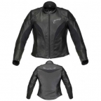 Women's Leather Motorbike Jacket