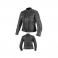 Women's Ladies Blazer Coat Leather Motorbike Jacket Designer Adjustable Fashion Protection