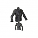 Women's Ladies Blazer Coat Leather Motorbike Jacket Designer Adjustable Fashion Protection